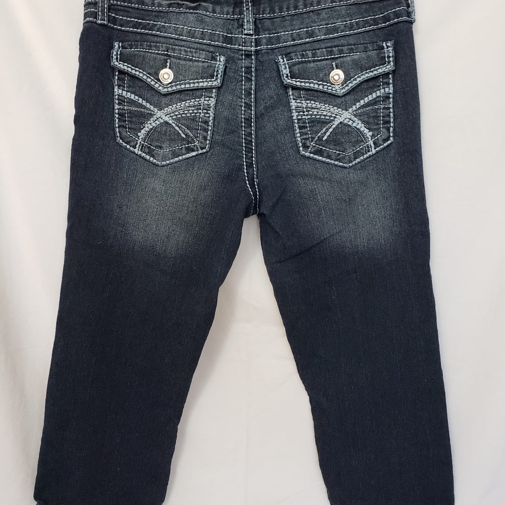 Reign Capris Dark Blue